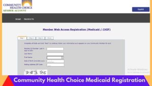 Community-Health-Choice-Medicaid-Registration